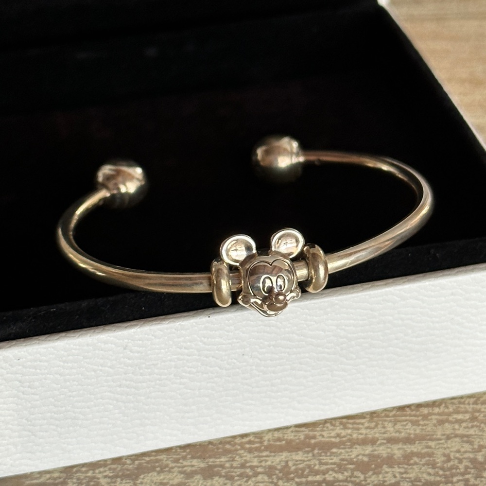 Pandora Mickey Mouse silver bracelet